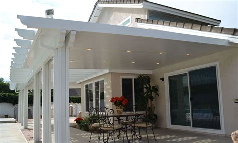 fabricate an aluminum cover over outdoor grill area|installing aluminum patio cover.